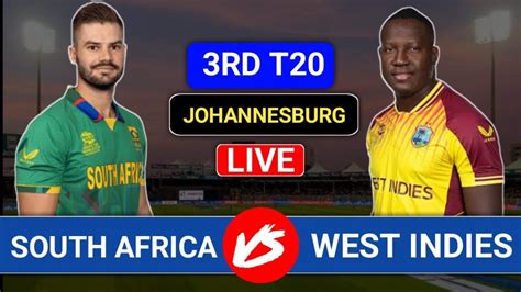 West Indies v South Africa 3rd IT20: How to watch, TV channel, .